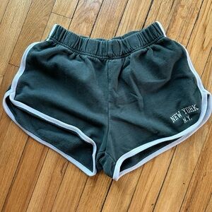 Brandy Melville Black and White Athletic Shorts